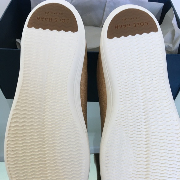 Cole Haan Gold Grand Crosscourt II Sneakers Sz 7 BNIB - Picture 8 of 11